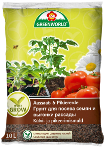 Грунт для посева семян и выгонки рассады ASB Greenworld 10 л