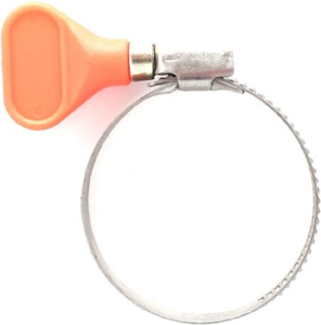 Хомут-бабочка d20-32 мм нержавеющая сталь 2 шт