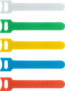 Стяжки кабельные OBI 125х16 мм цветные 5 шт