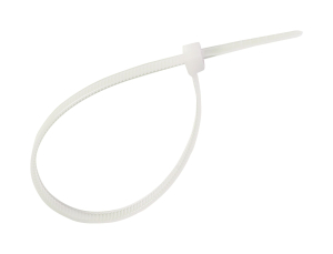 Стяжки кабельные OBI 4,2х200 мм пластик белые 100 шт