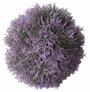 Искусственный цветок лаванда фиолетовая 25 см