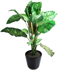 Искусственный цветок диффенбахия 55 см в горшке