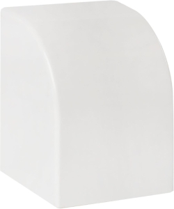 Заглушка EKF PROxima белая 40х40 мм 4 шт