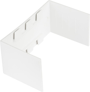 Соединитель EKF PROxima белый 40x25 мм 4 шт