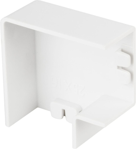 Поворот EKF PROxima ABW-100-60X2 белый 100х60 мм 