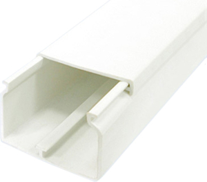 Кабель-канал Ecoplast INSTA поливинилхлорид белый 60х40 мм 2 м