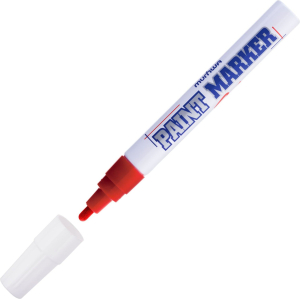 Маркер-краска MunHwa PAINT MARKER красный 1 шт