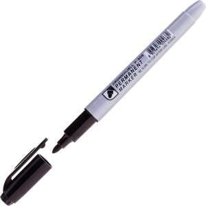 Маркер пермаментный Crown MULTI MARKER SLIM 207899 черный пулевидный 1 шт