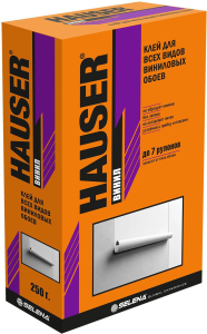 Обойный клей HAUSER для виниловых обоев 250 г