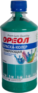 Колорант тонирующий ОРЕОЛ изумруд 0,7 кг
