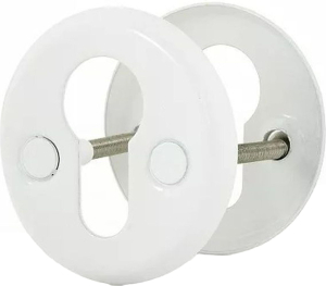 Накладка под цилиндр ФАБРИКА ЗАМКОВ Е 002 WW белый