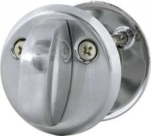 Накладка с фиксатором ФАБРИКА ЗАМКОВ Е 003 SC матовый хром