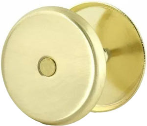 Накладка для замков ФАБРИКА ЗАМКОВ Е 004 SB матовая латунь