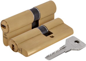 Цилиндр дверной CISA ASIX OE300-13.00 70мм/35+35 латунь