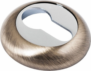 Накладка на замок Фабрика Замков F ROUND античная бронза