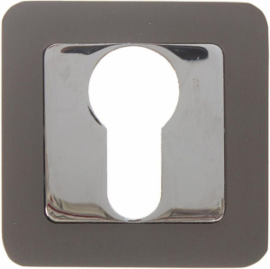 Накладка на замок PUNTO ET QR BL-24 квадрат черный