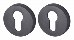 Дверная накладка Armadillo ET URB вороненый никель