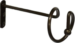 Подхват для штор HOME ACCESSORY стальной сплав шоколад спираль 1 шт