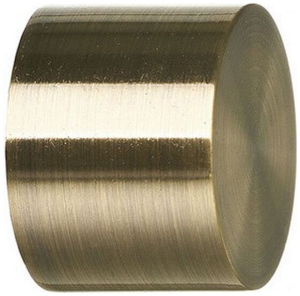 Наконечник заглушка для карниза HOME ACCESSORY D16 мм золото 