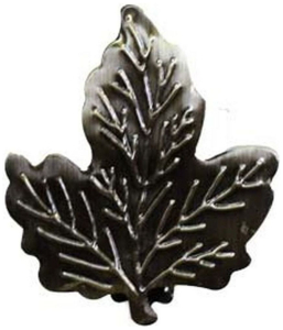 Зажим для штор HOME ACCESSORY стальной сплав золото антик лист 1 шт