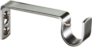 Держатель для карниза 1 ряд ORBIS алюминий d16 хром 110 мм