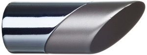 Наконечник для карниза ORBIS Скол Комби d16 стальной сплав хром 55 мм