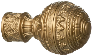 Наконечник для карниза HomeAccess золото матовое d 20 1 шт 