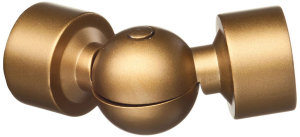 Эркер для карниза Home Access алюминиевый золотой d20 мм 1 шт