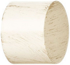 Наконечник для карниза HomeAccess алюминиевый белый D20 мм 2 шт