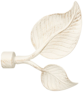 Наконечник для карниза HomeAccess алюминиевый белый 10,8 см D20 мм 1 шт