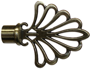 Наконечник для карниза Home Access металл золотой антик d20 пальма 1 шт