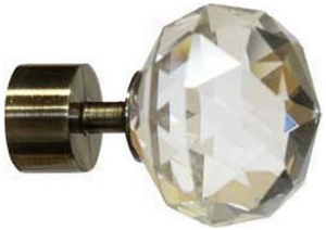 Наконечник для карниза Home Access алюминий золотой антик d20 сфера 1 шт