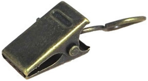 Зажим для штор крокодил HomeAccess золото антик 10 шт