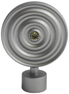 Наконечник для карниза HOME ACCESSORY Солнце стальной сплав 130 мм d20 мм 1 шт