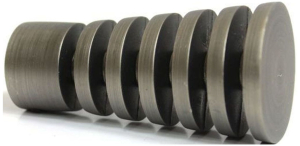 Наконечник для карниза HOME ACCESSORY 20.25.591 титан d 20 мм 1 шт