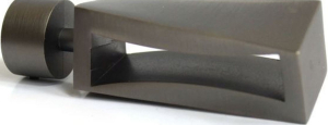 Наконечник для карниза HOME ACCESSORY 20.63.591 титан d 20 мм 1 шт