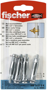 Анкер-шуруп fischer 5х37 мм 4 шт