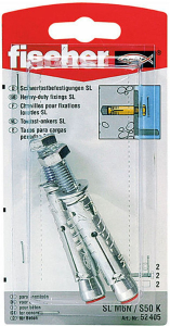 Анкер-болт fischer M 6х49 мм 2 шт