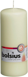 Свеча классическая Bolsius 15х6 см кремовая