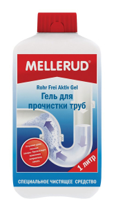 Гель для прочистки труб от засоров MELLERUD 1 л