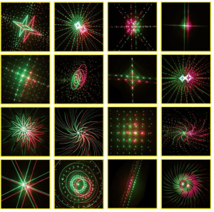 Лазерный проектор B&H уличный Garden Light 16 узоров