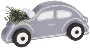Статуэтка Машина с елью 7,5х18 см в ассортименте