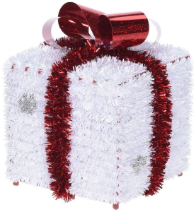 Фигура Рождественский подарок 13х13 см в ассортименте