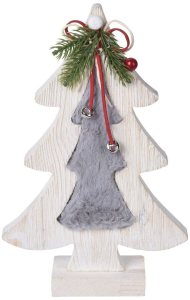 Статуэтка Елка 16х5х25 см в ассортименте