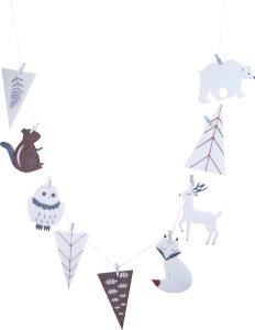 Гирлянда Животные 184 см