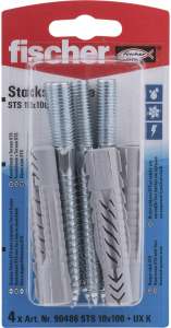 Дюбель универсальный распорный Fischer UX 10x100 мм 4 шт