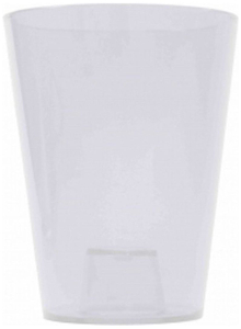 Кашпо Plast Avenue ЛаВанда d12,5 см 1,2 л полистирольное прозрачное