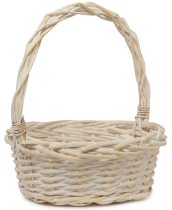 Корзина Азалия Декор 23х29х26 cм ива белая