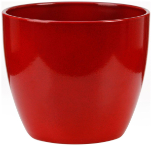 Кашпо Scheurich Энерджи 920 d20 см керамическое красное