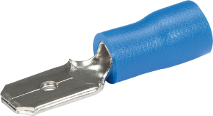 Разъем штекерный плоский OBI папа 1,5-2,5 кв.мм 10 шт